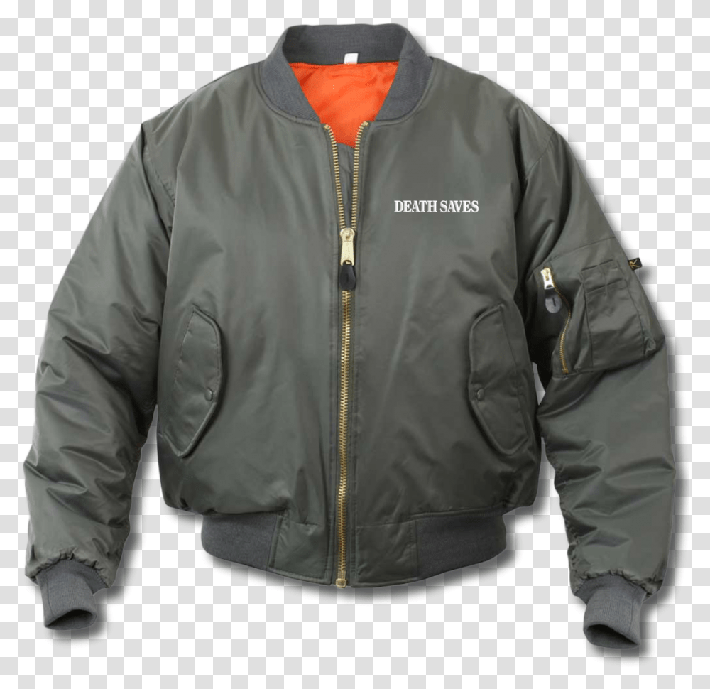 Rothco Bomber Jacket, Apparel, Coat, Leather Jacket Transparent Png
