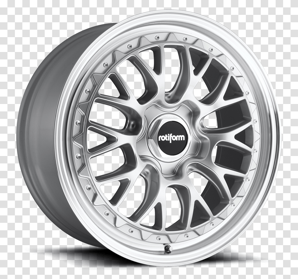 Rotiform Lsr R155 Wheels Rims Silver Machined Lsr Rotiform, Tire, Car Wheel, Alloy Wheel, Spoke Transparent Png