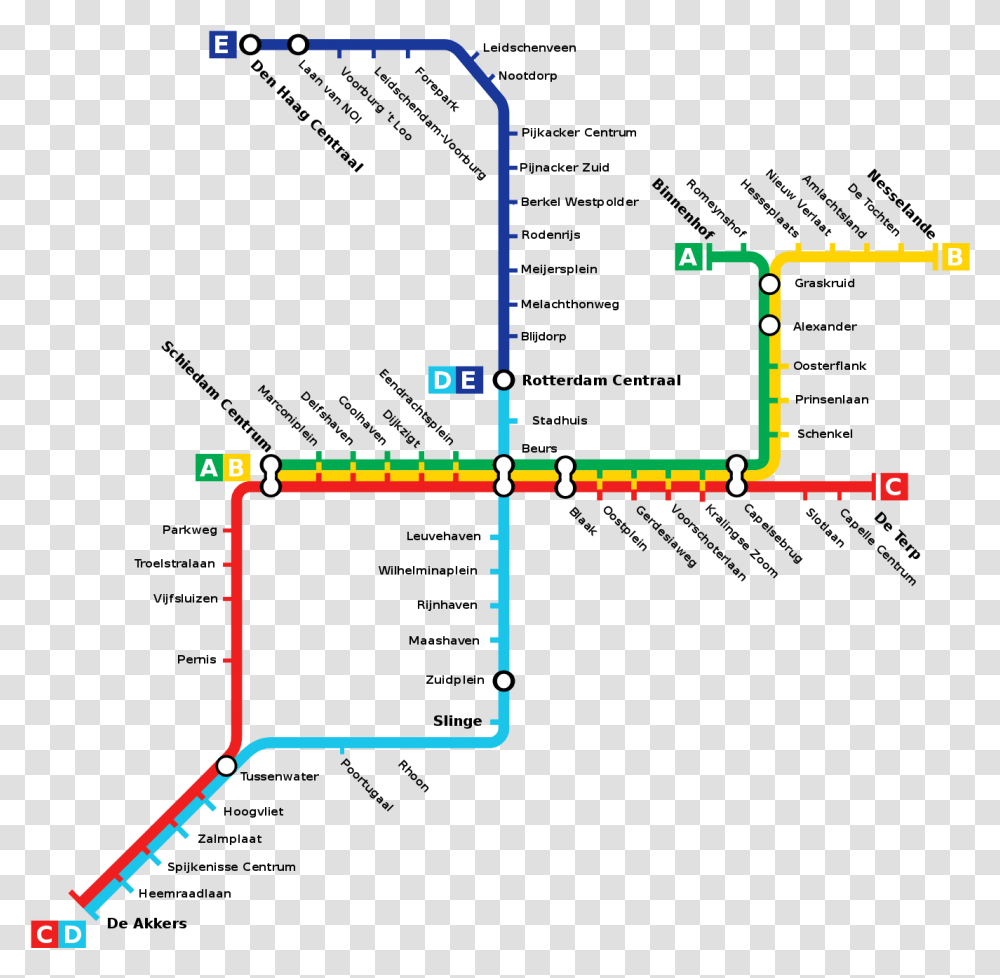 Rotterdam Metro, Plot, Plan, Diagram, Gas Pump Transparent Png