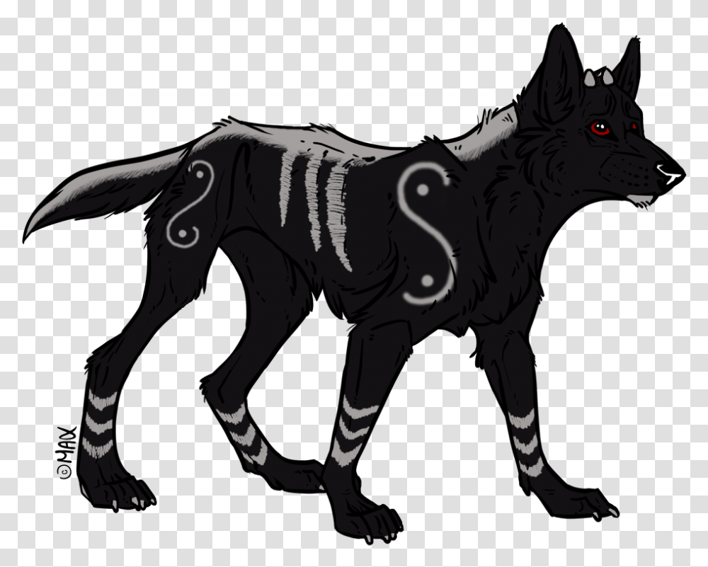 Rottweiler Puppy Hellhound Clip Art Anime Hellhound Pup, Mammal, Animal, Horse, Wolf Transparent Png