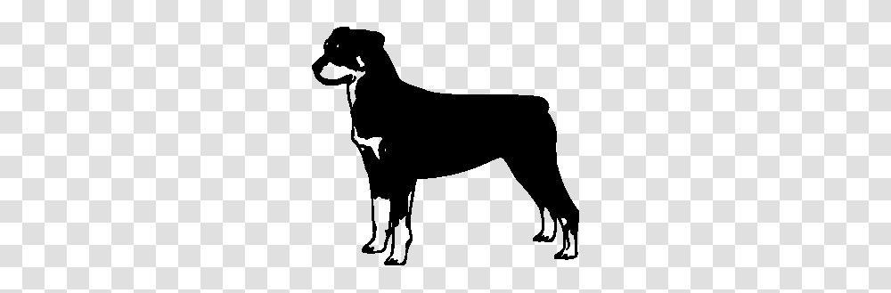 Rottweiler Silhouette Clip Art Clipart, Stencil, Mammal, Animal, Horse Transparent Png