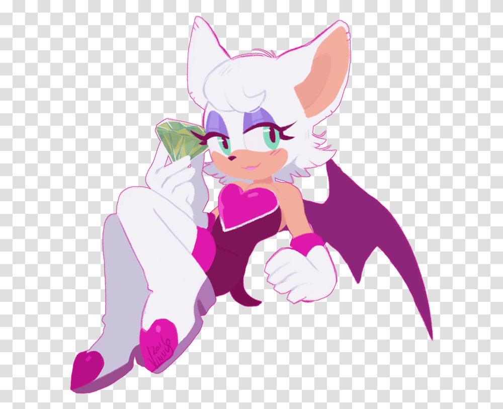 Rouge Chibi Rouge The Bat, Person, Human, Performer Transparent Png