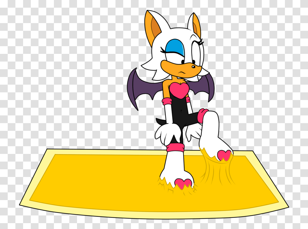 Rouge The Bat In Quicksand, Super Mario, Sport, Sports, Performer Transparent Png