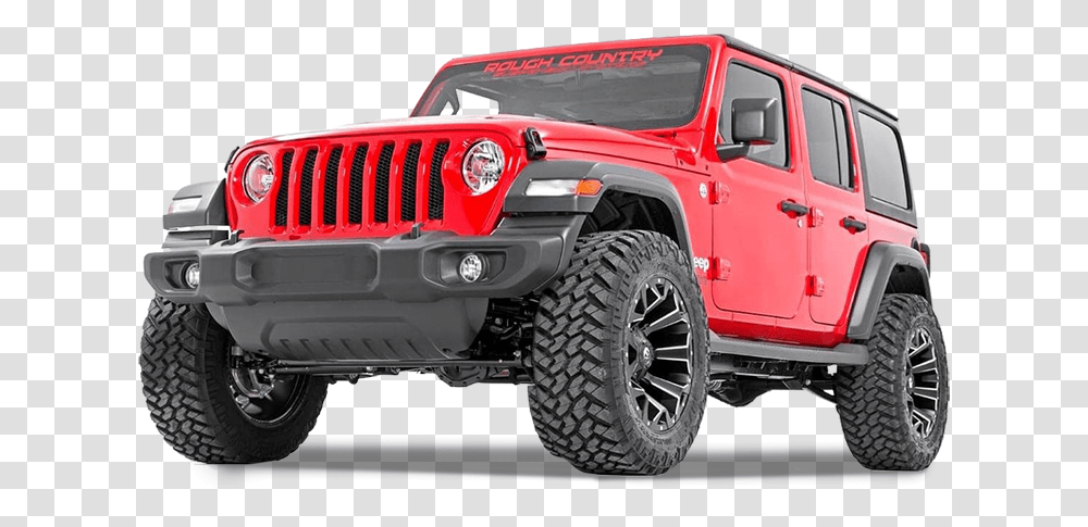 Rough Country Lift Kit For Jeep Wrangler, Car, Vehicle, Transportation, Automobile Transparent Png