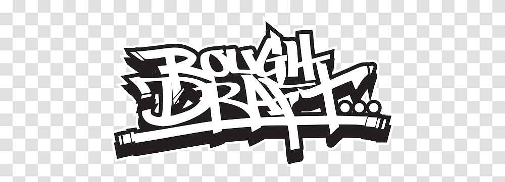 Rought Draft Roughdraft Calligraphy, Text, Alphabet, Label, Stencil Transparent Png