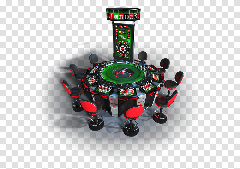 Roulette, Game, Gambling, Lighting, Arcade Game Machine Transparent Png