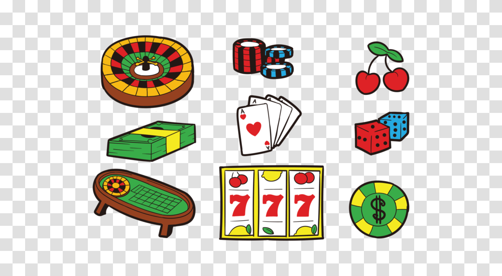 Roulette Table Icons Vector, Game, Gambling, Slot Transparent Png