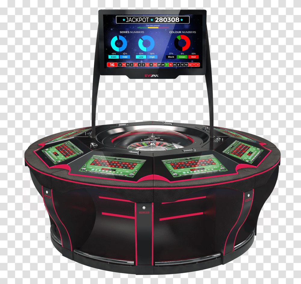 Roulettes Gadget, Arcade Game Machine Transparent Png