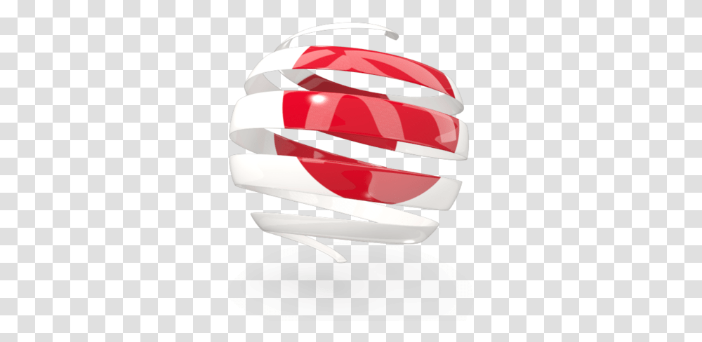 Round 3d Icon Round Japan Flag 3d, Helmet, Apparel Transparent Png