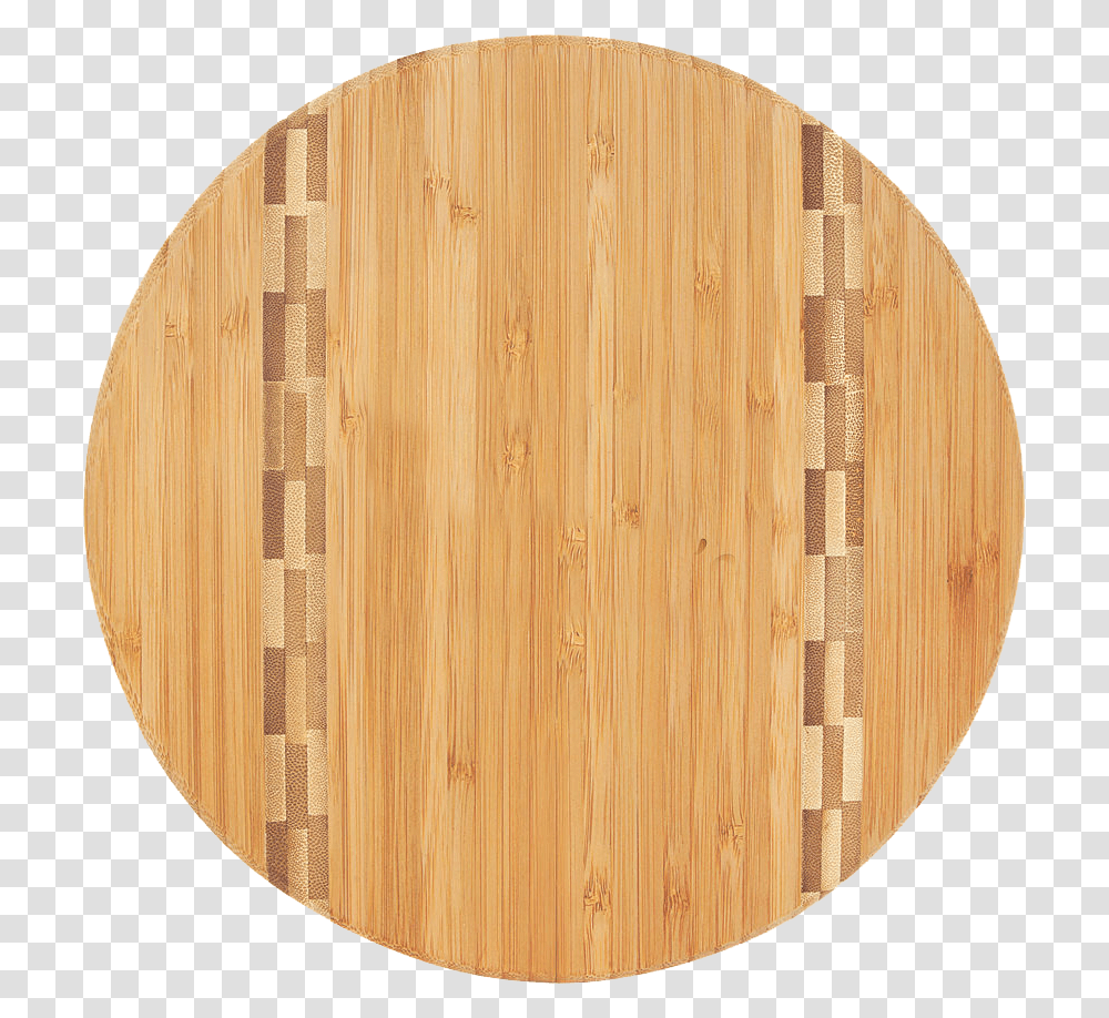 Round Bamboo Cutting Board With Butcher Block Inlay Cutting Board, Tabletop, Furniture, Wood, Armor Transparent Png