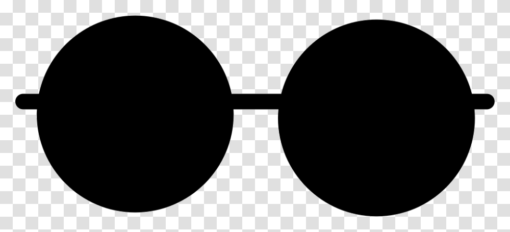 Round Black Glasses, Goggles, Accessories, Accessory, Sunglasses Transparent Png
