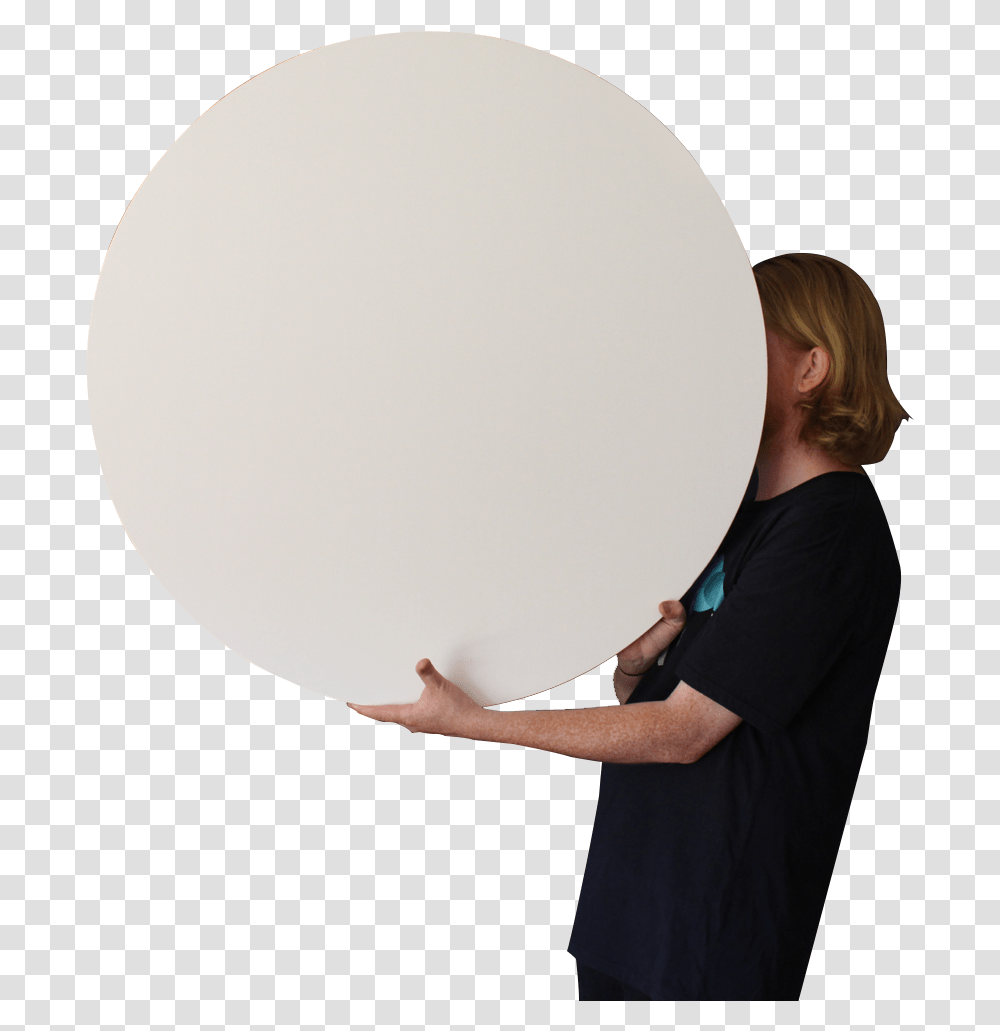 Round Blank Canvas Outside The Square 90cm Large Round Stretched Canvas, Person, Balloon, Drum, Percussion Transparent Png