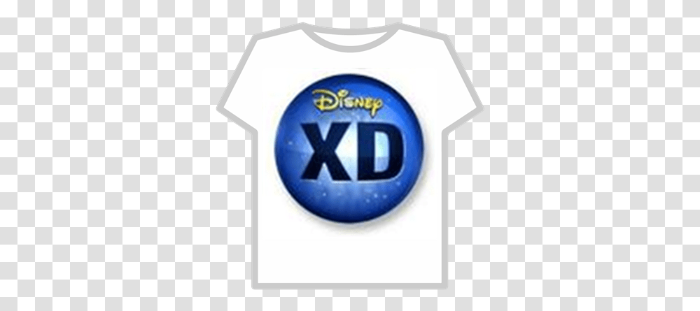 Round Blue 3 D Disney Xd Logo Roblox T Shirt Roblox Adidas Pink, Clothing, Apparel, Number, Symbol Transparent Png