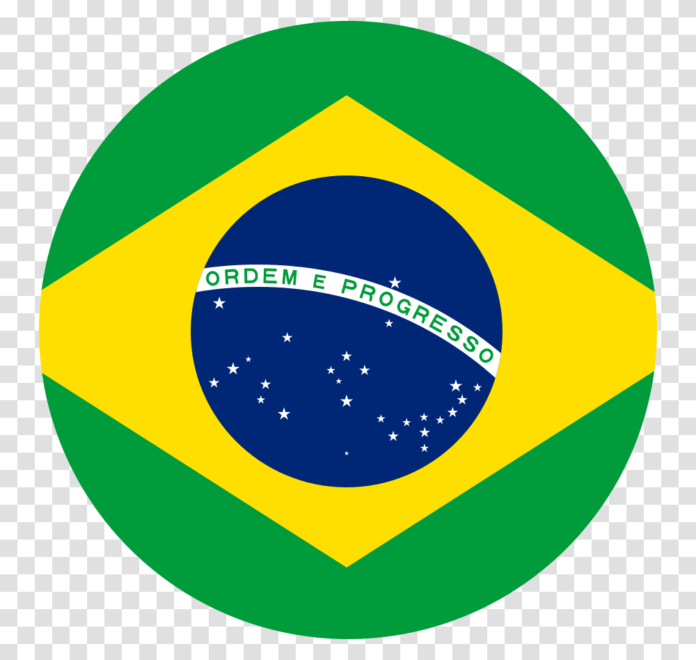 Round Brazil Flag Vector, Logo, Outdoors, Nature Transparent Png
