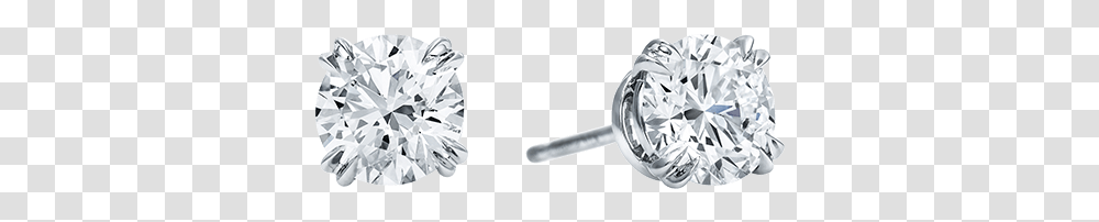 Round Brilliant Diamond Earstuds Engagement Ring, Gemstone, Jewelry, Accessories, Accessory Transparent Png