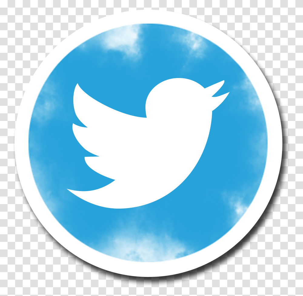 Round Brush Twitter Social Media Icon Logo Smoke Effect Clip Maroon Twitter Icon, Symbol, Trademark, Moon, Outer Space Transparent Png
