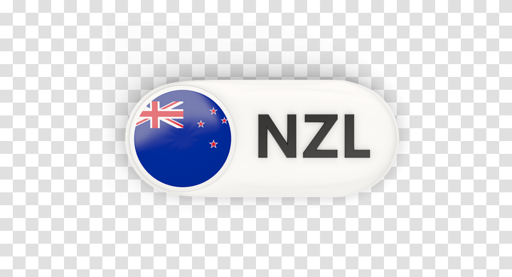 Round Button With Iso Code Illustration Of Flag New Zealand Language, Label, Text, Logo, Symbol Transparent Png