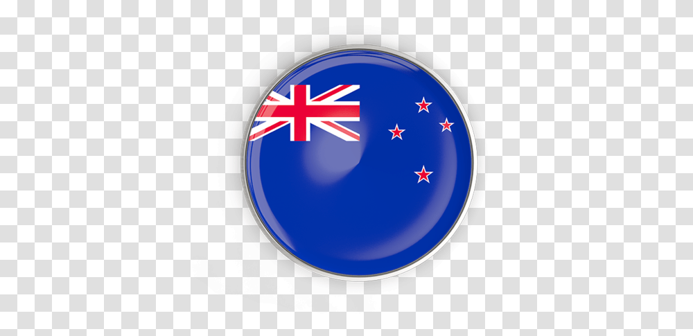 Round Button With Metal Frame New Zealand Flag, Ball, Sphere, Logo, Symbol Transparent Png