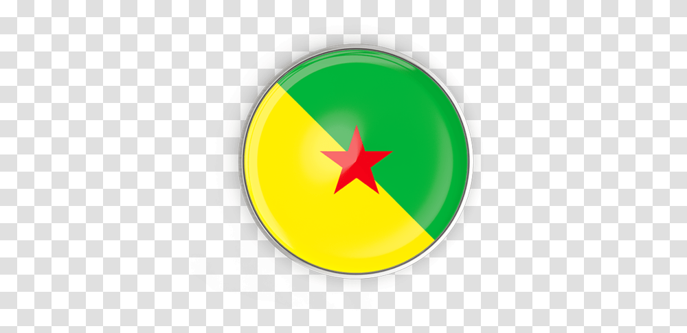 Round Button With Metal Frame, Star Symbol Transparent Png