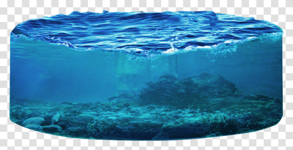 Round By Donkeysneakers On Ocean Water, Underwater, Outdoors, Nature, Sea Transparent Png