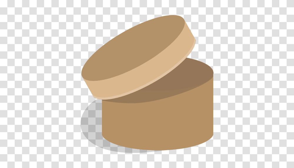 Round Cardboard Box Icon, Tape, Cork, Cylinder, Bottle Transparent Png