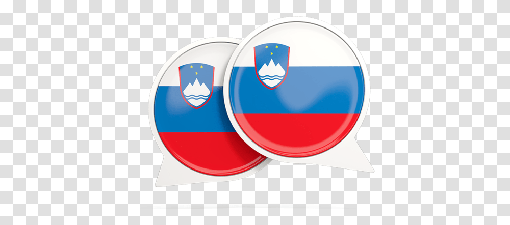 Round Chat Icon Slovenia Flag, Logo Transparent Png