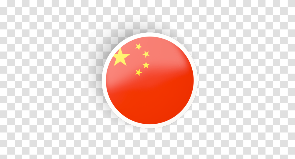 Round Concave Icon Illustration Of Flag Of China, Outdoors, Nature, Moon, Outer Space Transparent Png