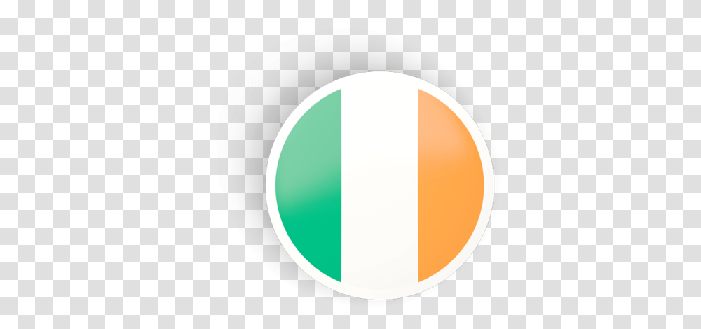 Round Concave Icon Round Ireland Icon Flag, Logo, Trademark, Sign Transparent Png