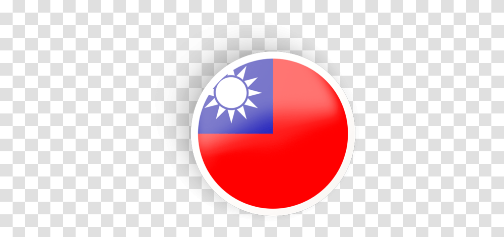 Round Concave Icon Taiwan Flag, Sphere, Logo Transparent Png