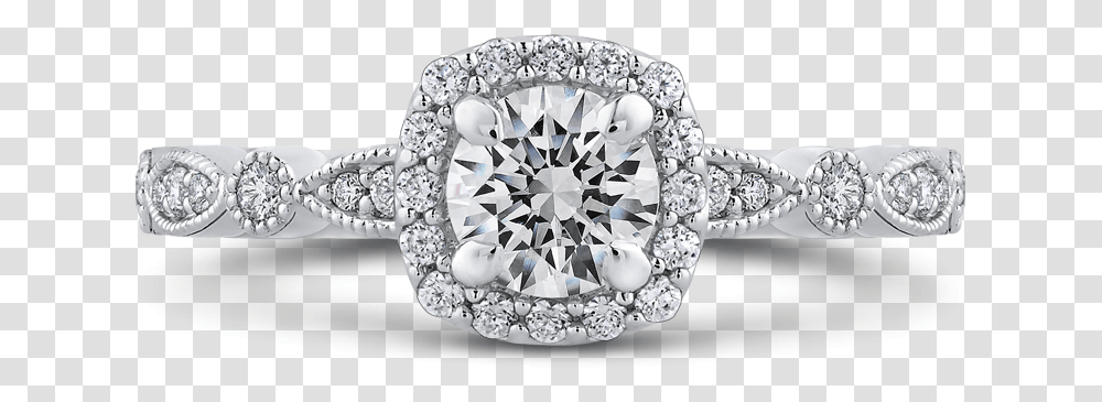 Round Cut Diamond Halo Engagement Ring Diamond Engagement Rings, Gemstone, Jewelry, Accessories, Accessory Transparent Png