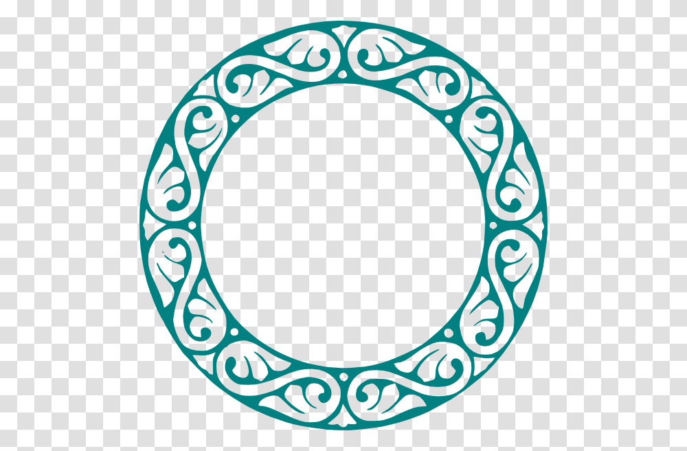 Round Decorative Frame Clip Art, Oval, Rug Transparent Png