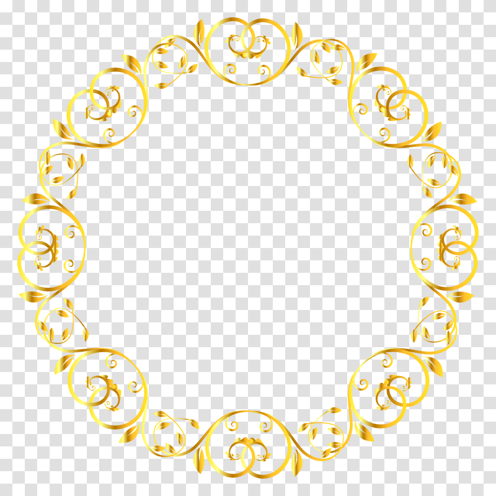 Round Design Frame Round Frames Clip Art, Gold, Altar, Church, Architecture Transparent Png