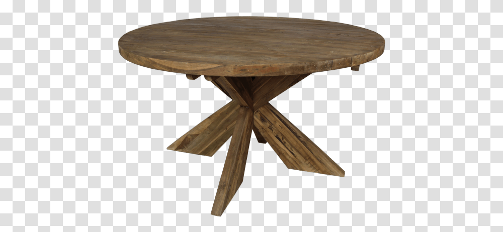 Round Dining Table Cross Old Tables, Furniture, Coffee Table, Tabletop Transparent Png