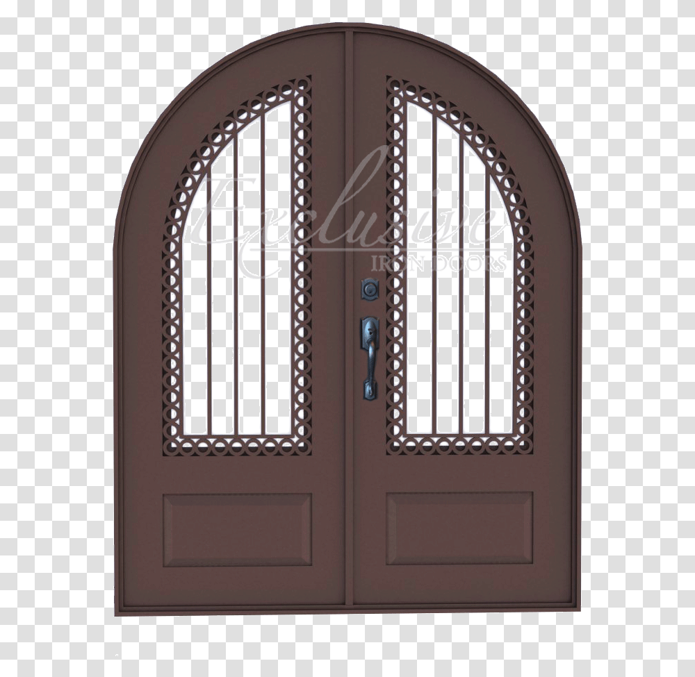 Round Double Door Double Door, Gate, French Door Transparent Png