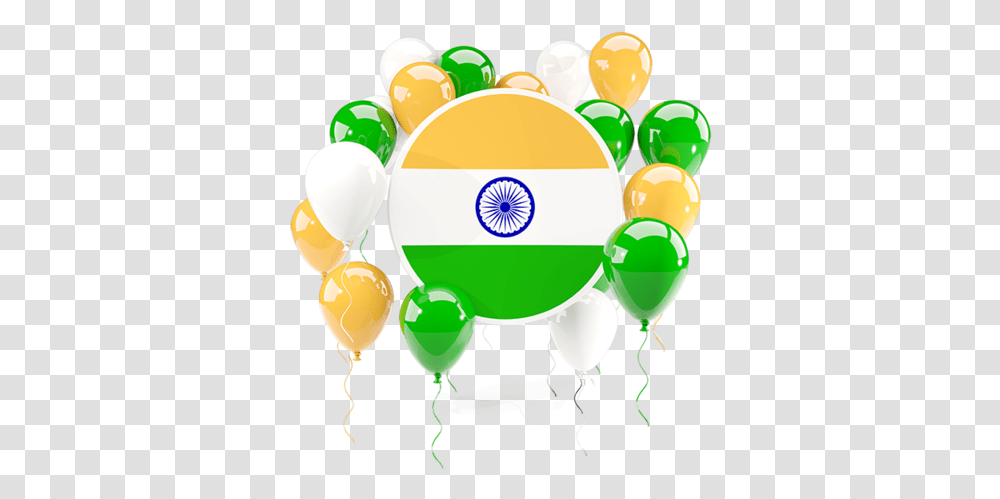 Round Flag With Balloons Flag Of India, Nuclear, Pin Transparent Png