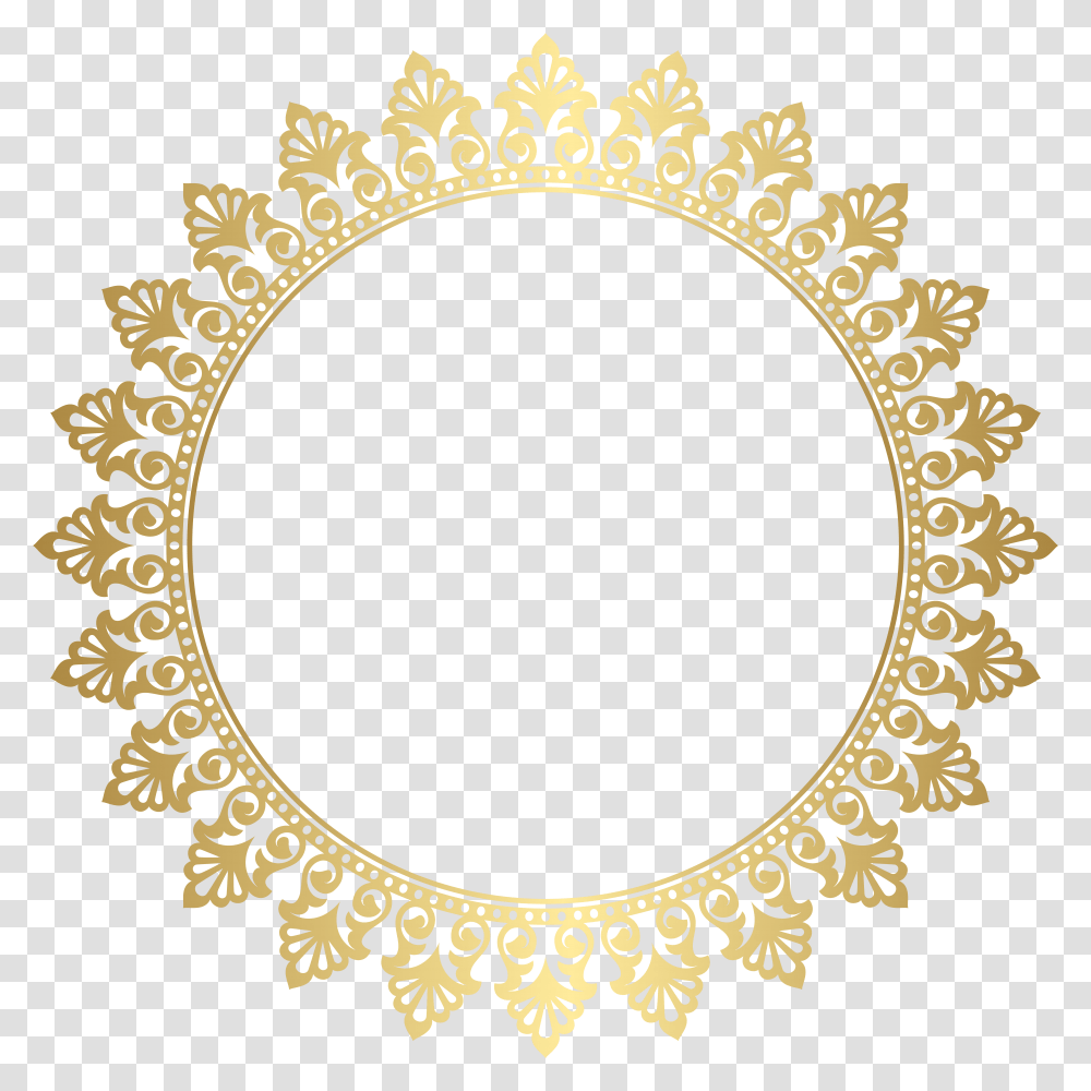 Round Frames, Oval, Rug, Pattern Transparent Png