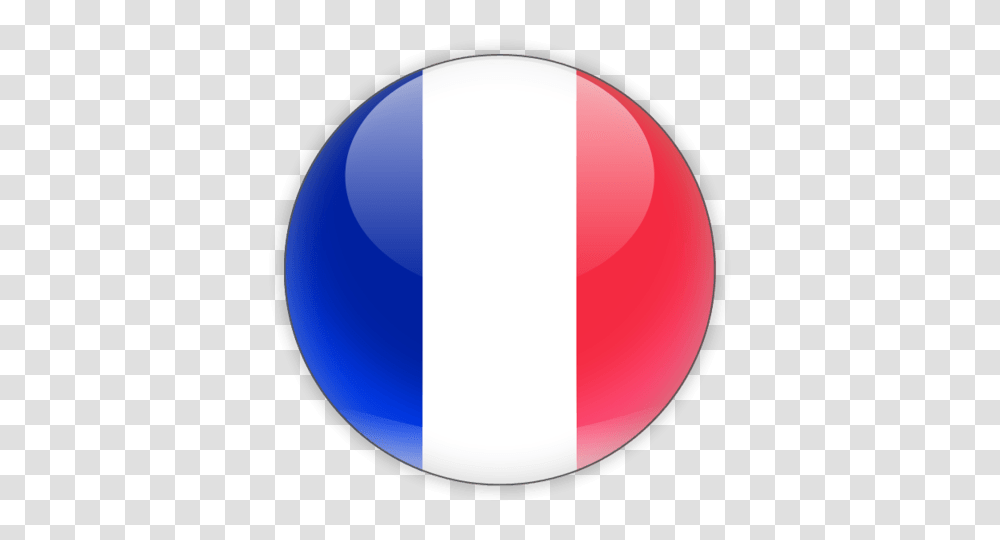 Round France Flag, Sphere, Ball, Balloon Transparent Png