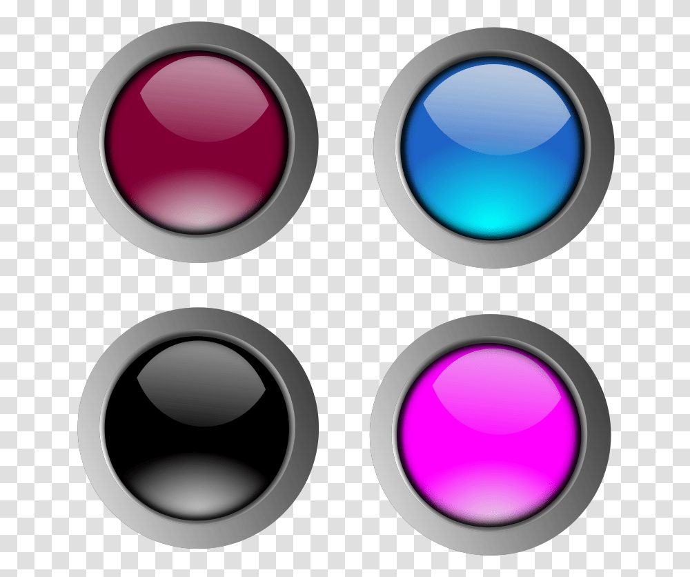Round Glossy Buttons Glossy Buttons, Light, Traffic Light, Cylinder Transparent Png