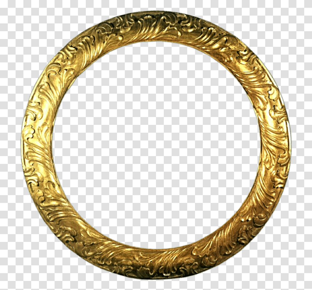 Round Gold Antique Frame By Jeanicebartzen27 Silver Frame Hd, Bracelet, Jewelry, Accessories, Accessory Transparent Png