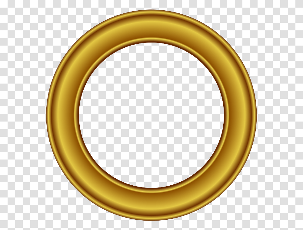 Round Gold Frame 5 Image Clipart Gold Round Frame Transparent Png