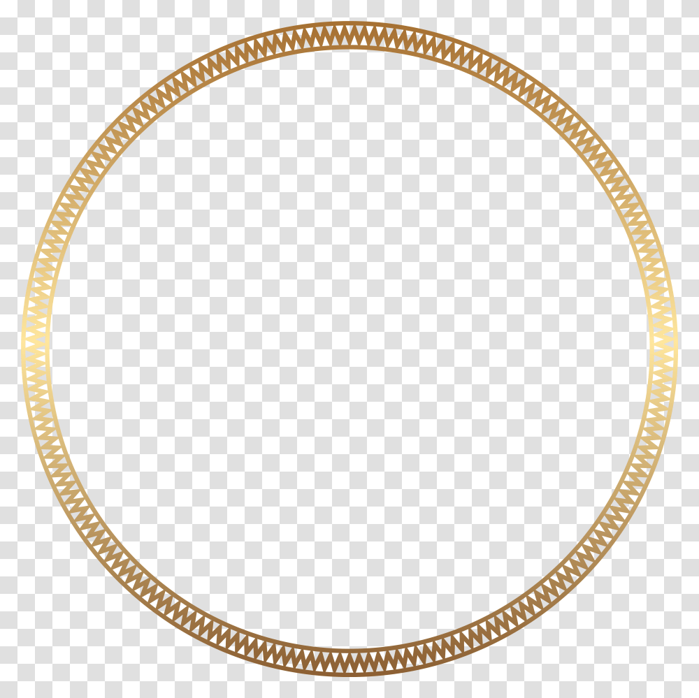 Round Gold Frame, Chain, Hip, Oval Transparent Png