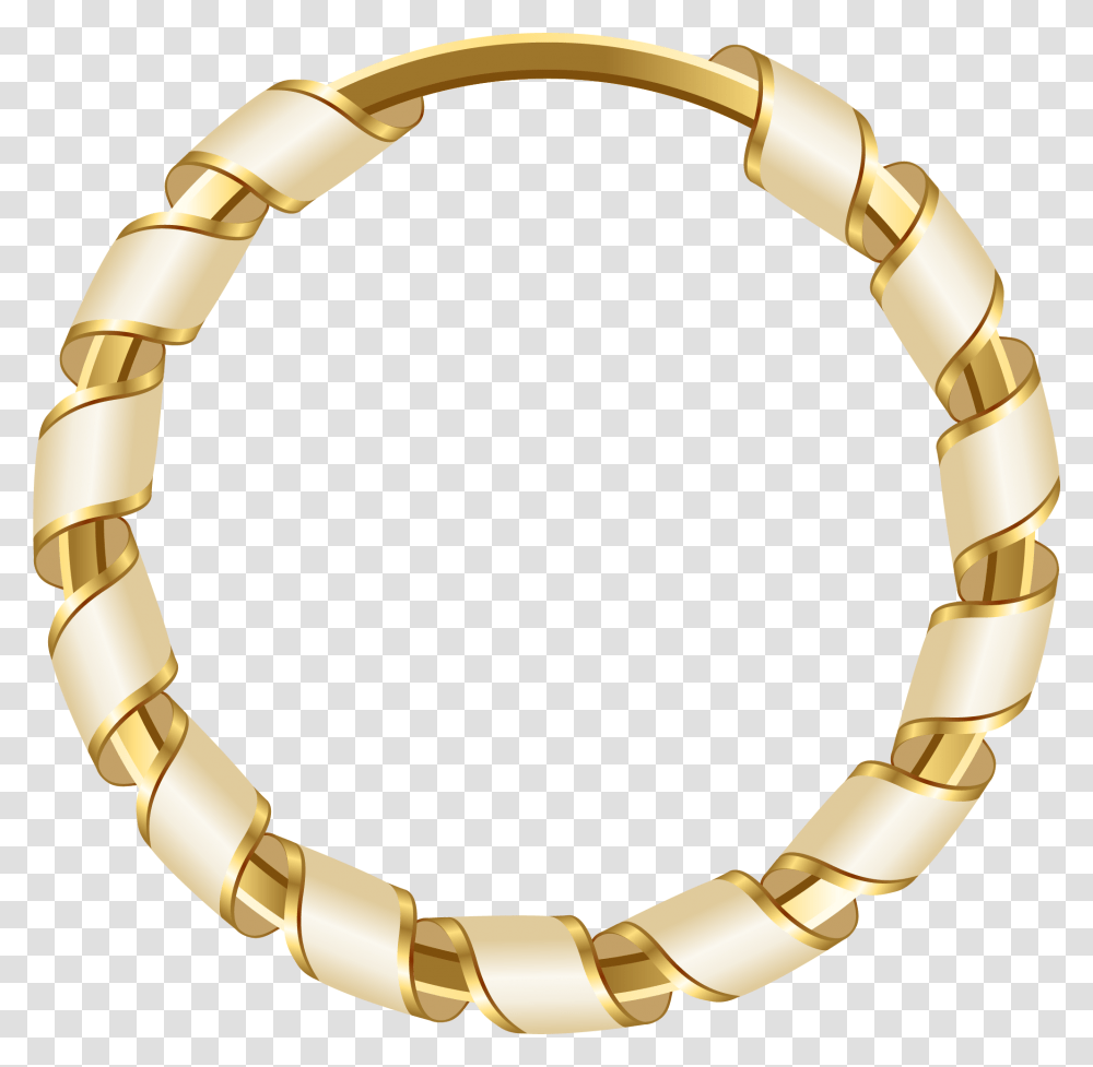 Round Gold Frame Gold Round Frame, Bracelet, Jewelry, Accessories, Accessory Transparent Png