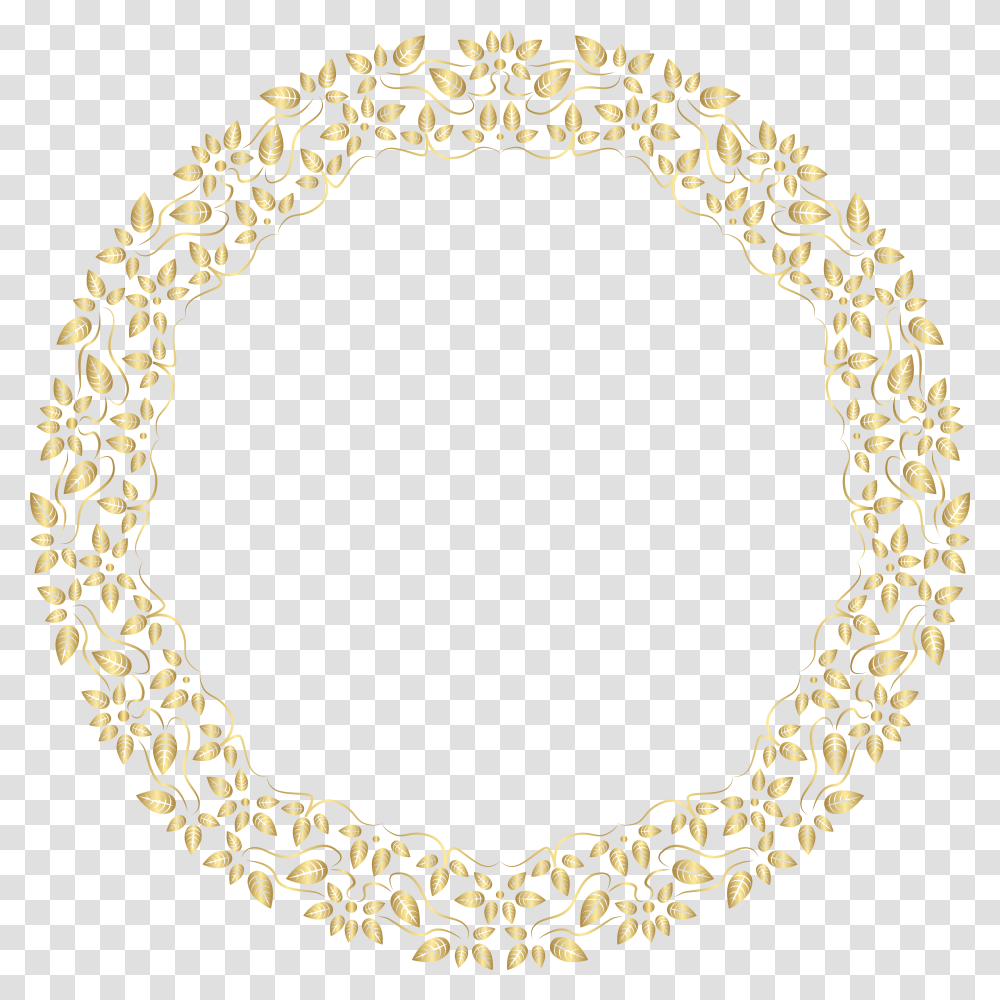 Round Gold, Oval Transparent Png