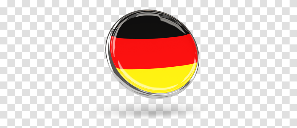 Round Icon With Metal Frame Illustration Of Flag Germany Circle, Glass, Graphics, Art, Sphere Transparent Png