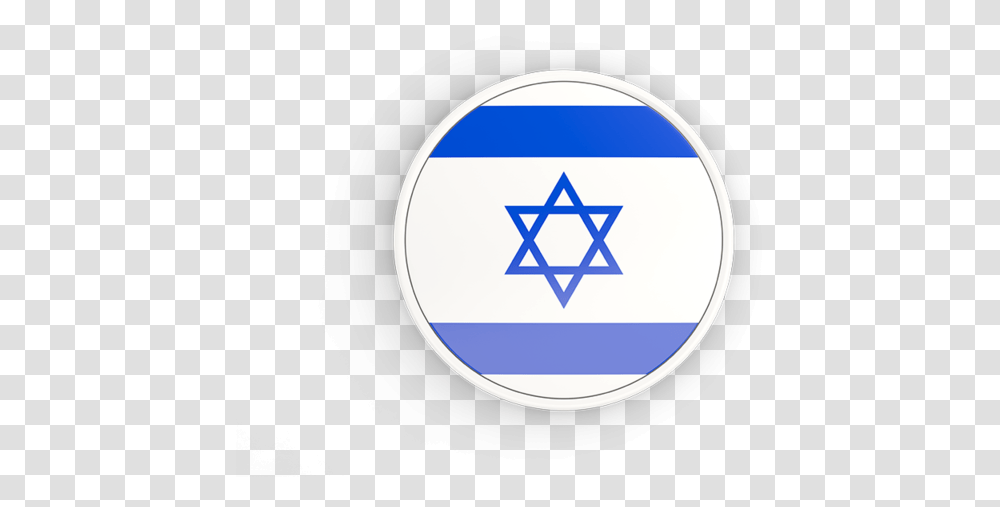 Round Icon With White Frame Israel Flag Icon Round, Star Symbol Transparent Png
