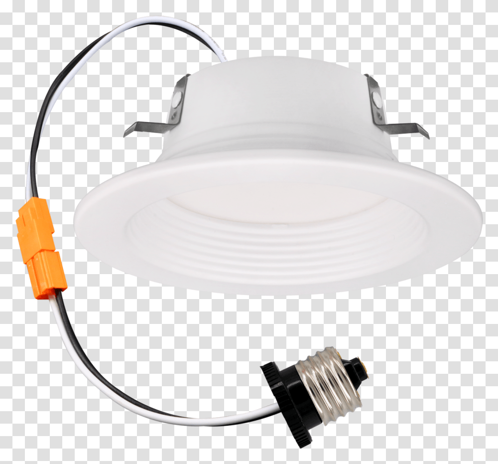 Round Led Economical Retrofit Recessed Light Dimmable 12w Lighting Effect, Lamp, Light Fixture, Lampshade Transparent Png