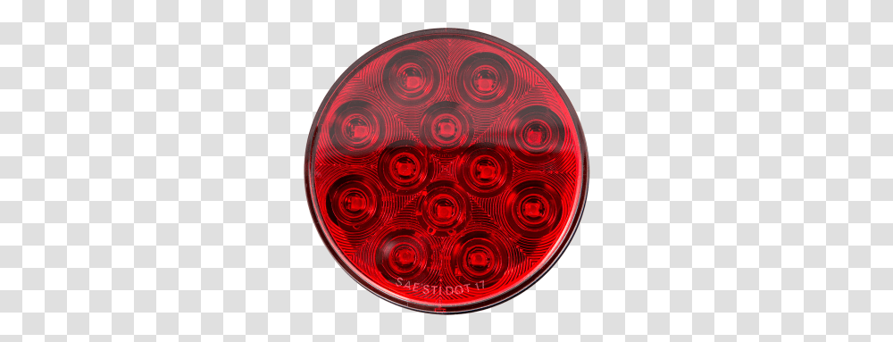 Round Led Stop Tail Turn Light Heavy Duty Lighting Circle, Sphere, Pattern, Ornament, Graphics Transparent Png