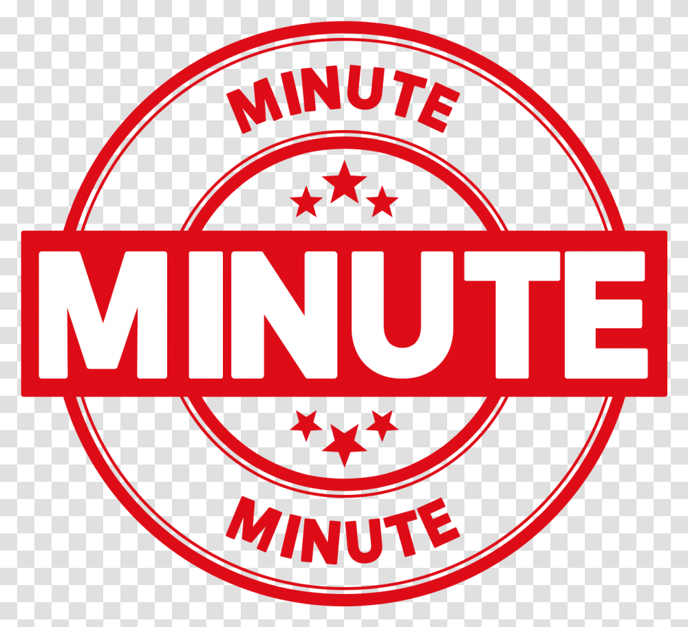Round Minute Stamp Psd Circle, Logo, Label Transparent Png