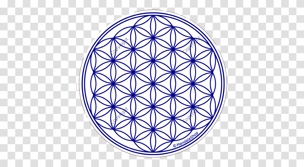 Round Mouse Pad Flower Of Life Flower Of Life Art, Sphere, Pattern, Lamp, Ornament Transparent Png