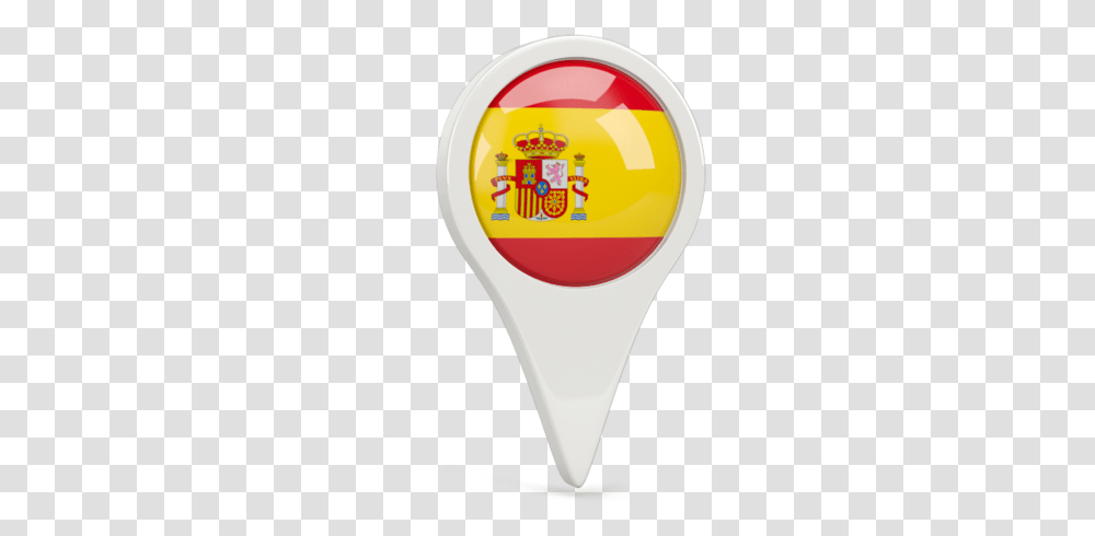 Round Pin Icon Spain Flag Pin Icon, Label, Light, Lightbulb Transparent Png